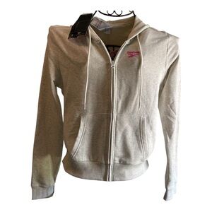 Reebok Women's Gray Zip-Up Hoodie- size XSmall, NWT
